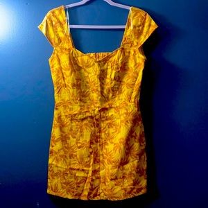 3 Ena yellow casual dress